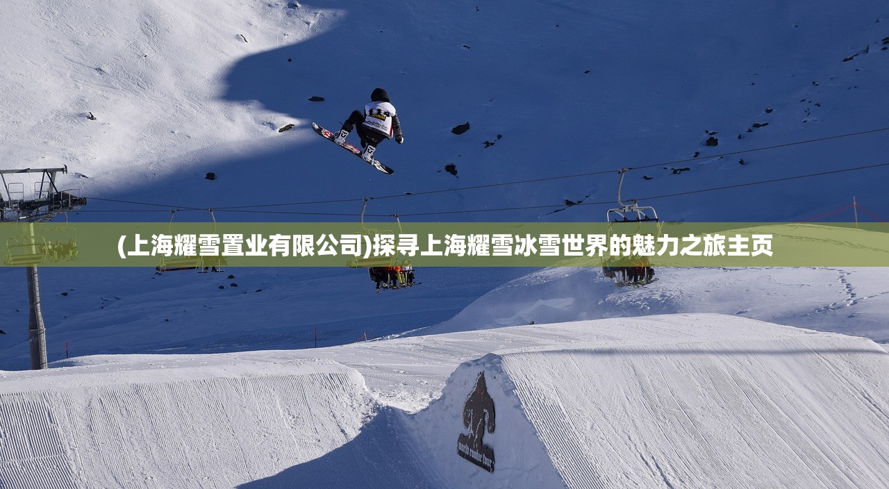 (上海耀雪置业有限公司)探寻上海耀雪冰雪世界的魅力之旅主页