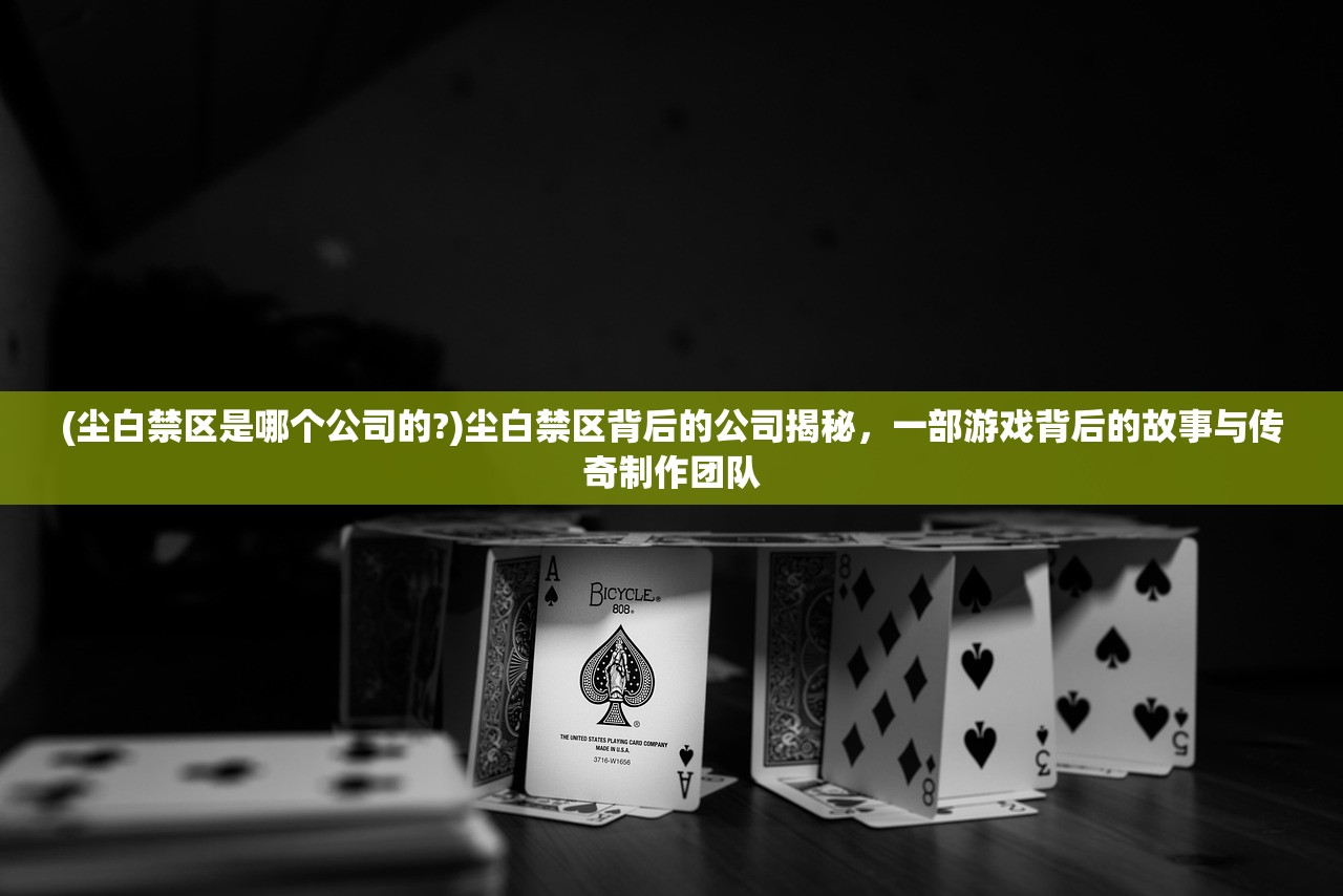 (尘白禁区是哪个公司的?)尘白禁区背后的公司揭秘，一部游戏背后的故事与传奇制作团队