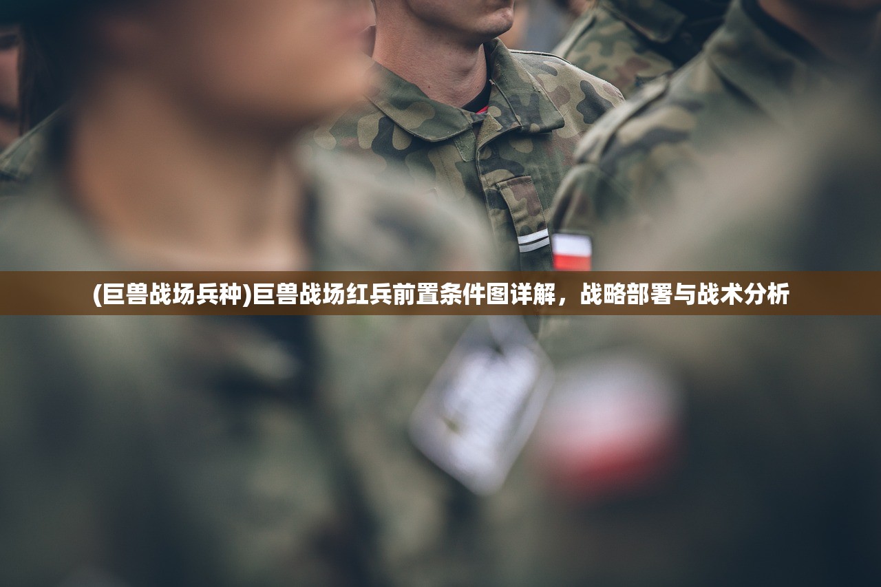 (巨兽战场兵种)巨兽战场红兵前置条件图详解，战略部署与战术分析