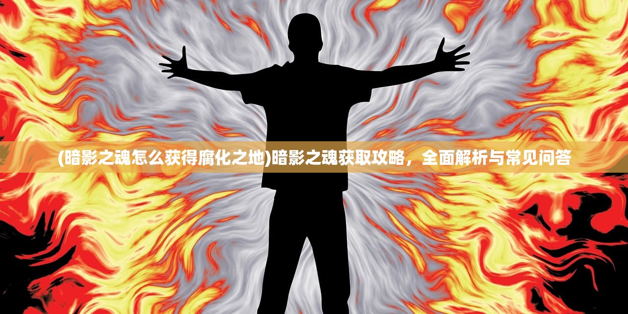 (暗影之魂怎么获得腐化之地)暗影之魂获取攻略，全面解析与常见问答