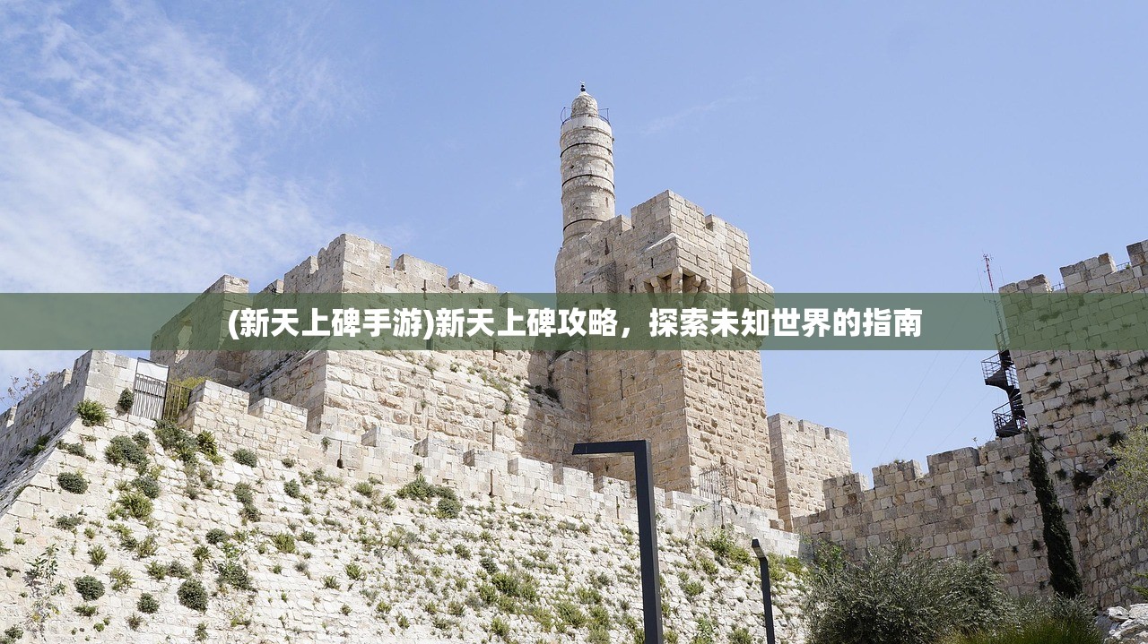 (新天上碑手游)新天上碑攻略,探索未知世界的指南 (新天上碑手游)新天上碑攻略,探索未知世界的指南