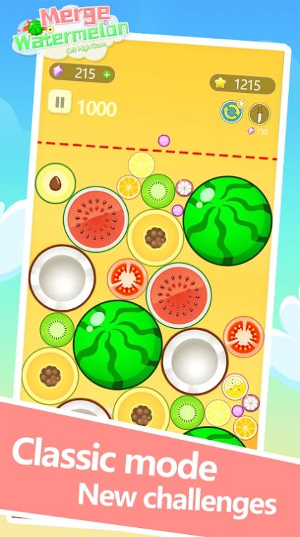 合并融合西瓜(Merge Watermelon:Get HighScore)钞票版下载-合并融合西瓜(Merge Watermelon:Get HighScore)中文版下载v.5.72